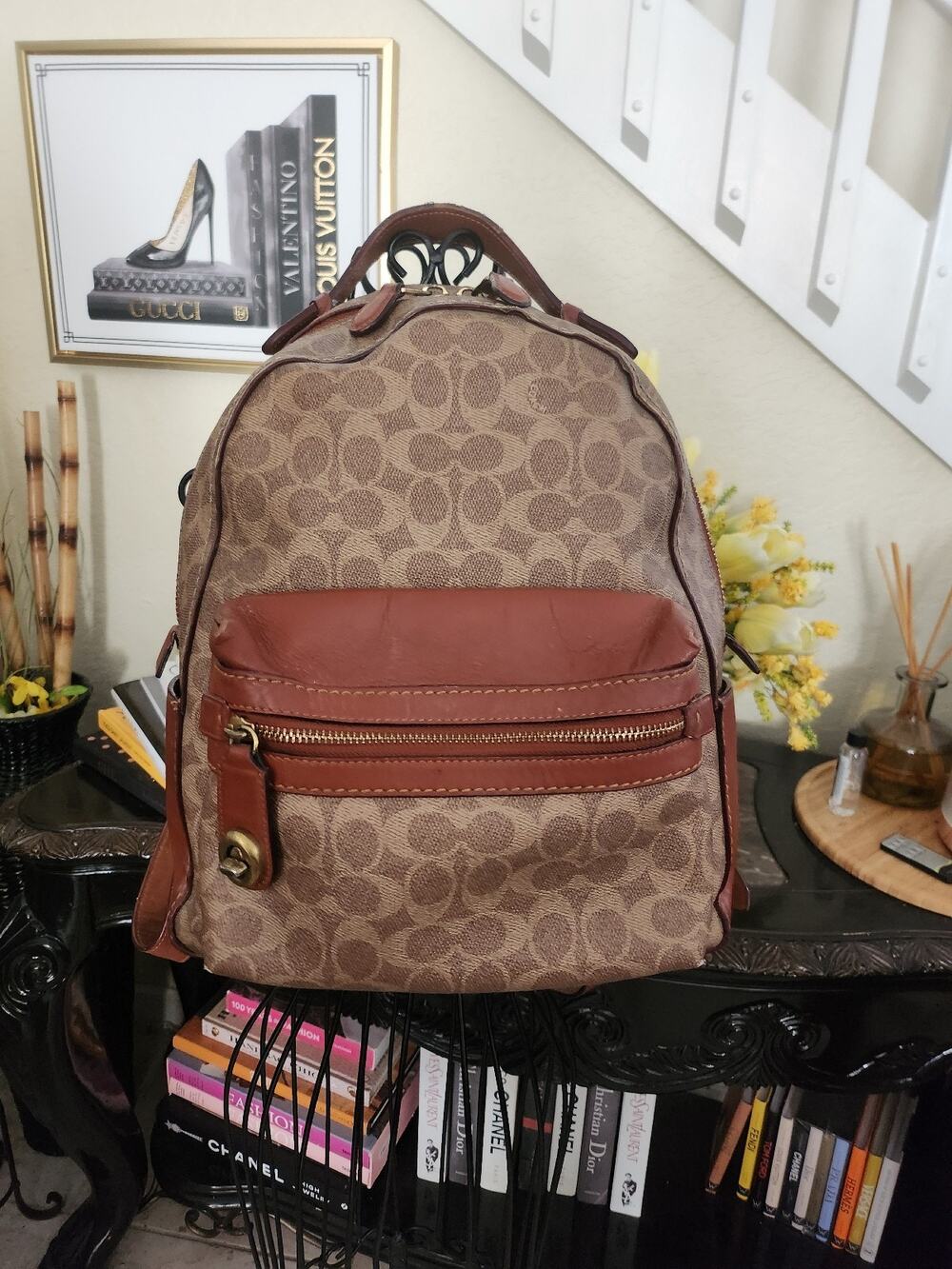 Coach Signature backpack